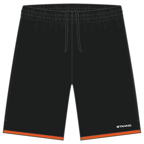 Stanno Ladies Aultius Shorts Black/Orange