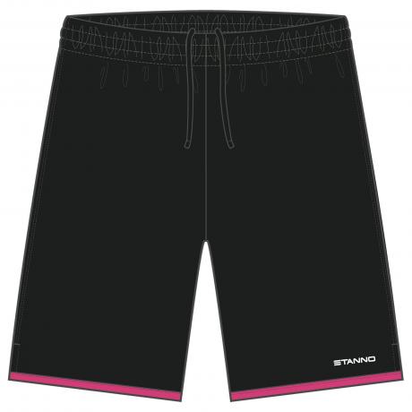 Stanno Ladies Aultius Shorts Black/Pink