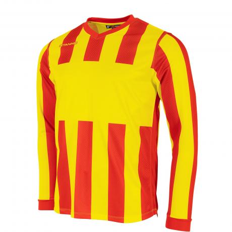 Stanno Aspire Long Sleeve Jersey Red/Yellow