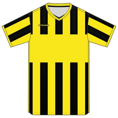 Stanno Aspire Short Sleeve Jersey Yellow/Black
