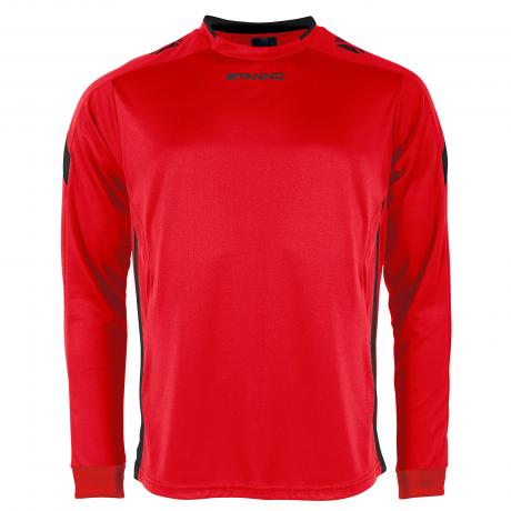 Stanno Drive Long Sleeve Jersey Red/Black