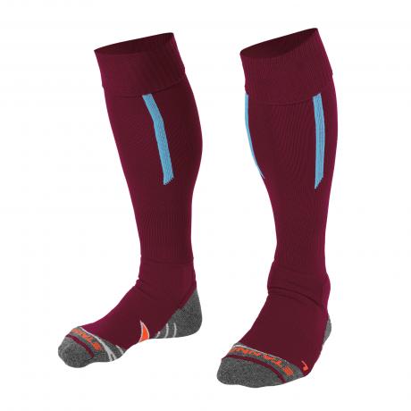 Stanno Forza II Sock Burgundy/Sky Blue