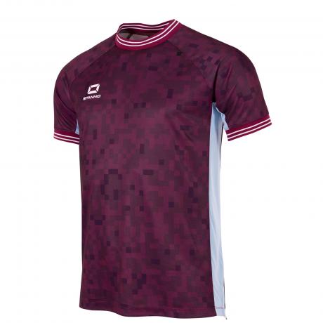 Stanno Pixel Jersey Maroon/Sky Blue