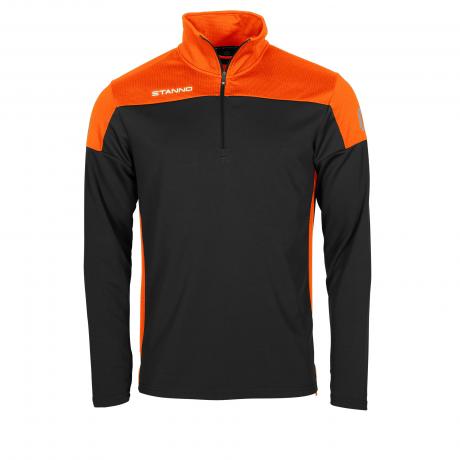 Stanno Pride Training 1/4 Zip Top Black/Orange