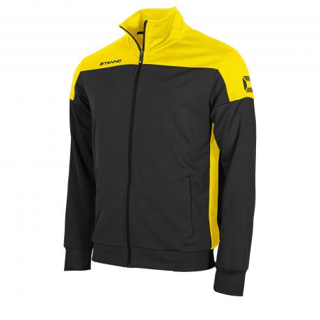 Stanno Pride Full Zip Jacket Black/Yellow