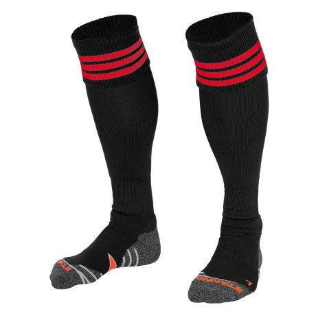 Stanno Ring Sock Black/Red