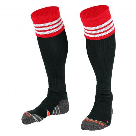 Stanno Ring Sock Black/Red/White