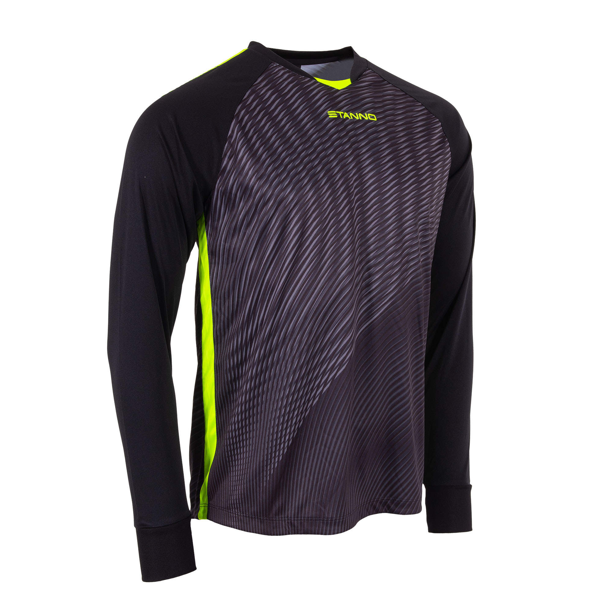 Stanno Vortex Keeper Jersey Black/Neon Yellow
