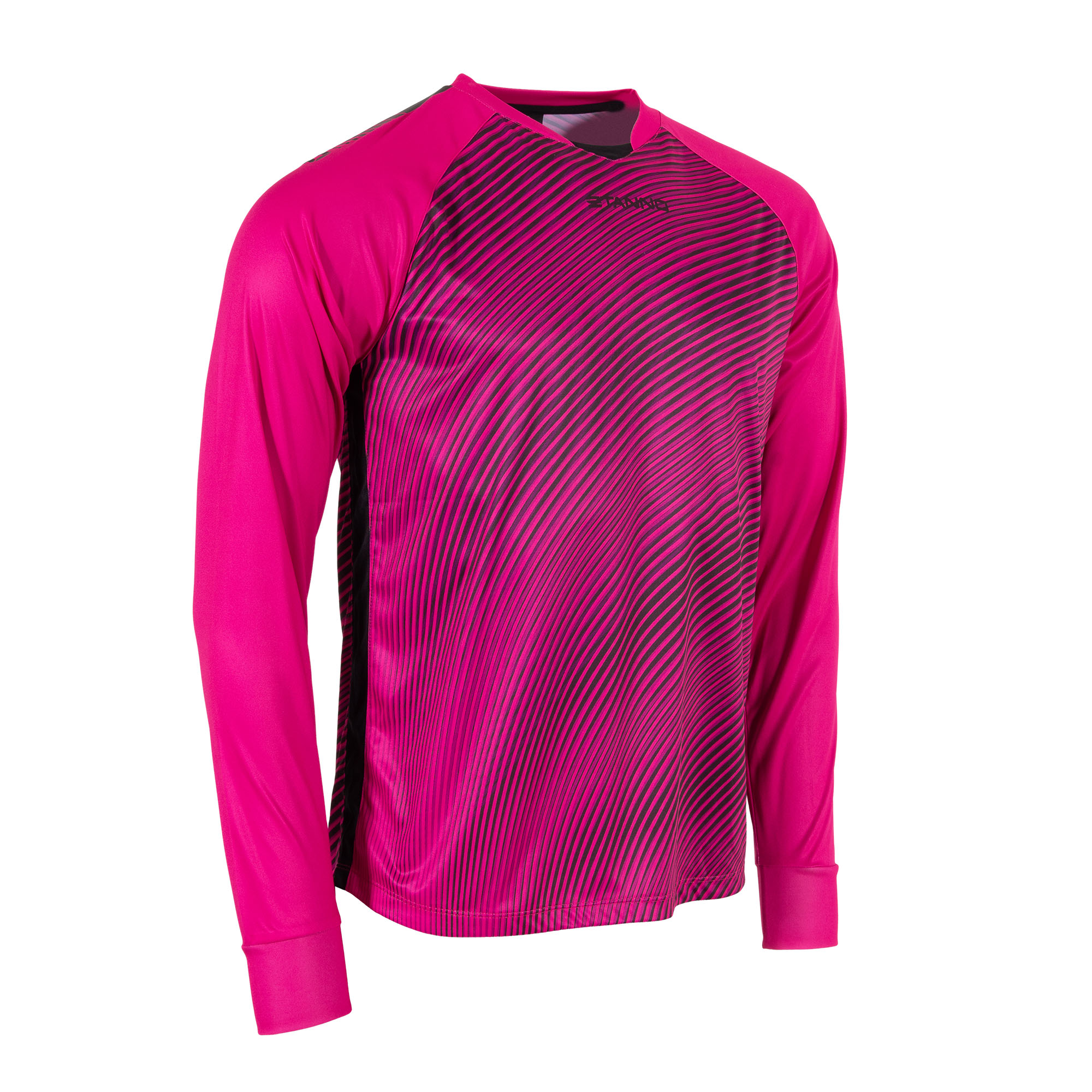 Stanno Vortex Keeper Long Sleeve Jersey Magenta/Black