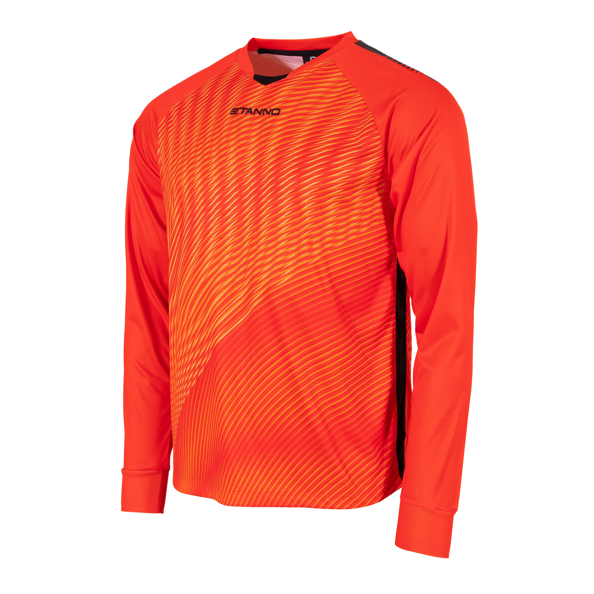 Stanno Vortex Keeper Long Sleeve Jersey Orange/Black